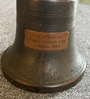 Vintage Liberty Bell Coin Savings Bank Titonka Iowa Keep It Ringing Ia