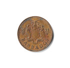 1973 Barbados - 1 Cent - 132 - Bronze - 3g