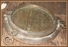 Vtg  Bronze Porthole Window - 21  Port   16  Glass - Nautical Ship - Very Heavy