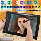 10x6 Inch Digital Drawing Tablet Hd Screen Graphics Tablet With Battery-free Pen