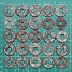 Lot Of 25 Pcs Ancient Chinese Coin Kai Yuan Tong Bao              1 Cash Tang Dynasty  1