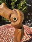 Rare Rapa Nui  easter Island  Moai Tangata Hand Carved Wood    bird Man    Statue 