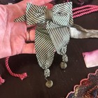 Antique Victorian  Collar  Appliqu  s  Embellishing Lot Bow