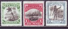 Aitutaki 1924 Sc 34-36 Mh Set