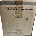 Valdorena Premium Above Ground Pool Floating Surface Skimmer Turquoise New Box