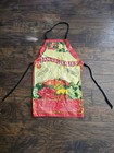 Vintage Sari Pvc Apron Jams And Jellies With Recipes Oil Cloth Wipeable Antique