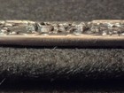  antique Danish Silver Hair Comb Case  Marked Denmark  Hair Comb W  Horn Comb 