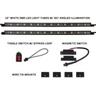Ledglow 2pc 12  White Led Truck Tool Box Light Kit Fits Weather Guard Tool Boxes