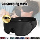 Travel 3d Eye Mask Sleep Soft Padded Shade Cover Rest Relax Blindfold