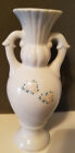      Vintage Porcelain Vase Roses Made In Occupied Japan