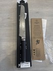 Shun Tomi 9 In Bread Knife Serrated Stainless Steel Wood Handle Tl0705