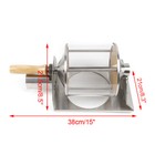 Coffee Bean Roaster 1 Pound Roasting Machine Nuts Home Coffee Shop Wooden Handle