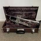 Yamaha Ytr-2320s Silver Trumpet With Hard Case Mouthpiece Musical Instrument
