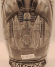 2006  nib  Hasbro Galoob Battlestar Galactica Classic Cylon Raider  titanium 