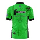  custom Name   Logo  Hammer Black Widow Toxin Green Grunge Bowling Jersey S-5xl