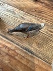 Pair Antique Austrian Vienna Cold Painted Bronze Figure Of Mallard Duck Figures