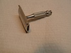 Vintage Gillette Travel Razor With Short 2  Handle L1 Reg  U s  Pat  Off  Marcas