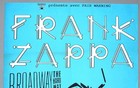 Frank Zappa     Rare Original Paris 1988 Broadway Concert Poster  huge 