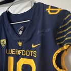 Nike Oregon Ducks Webfoots  Football Jersey Game Worn   Hand Signed 2016 