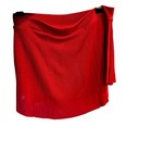 Womens Red Ballet Skirt Sab Style Size M  est 