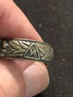 German Silver Skull Ring Size 14