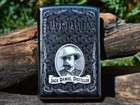 Jack Daniels Distiller Zippo Lighter - Old No  7 - Cameo - Tennessee Whiskey