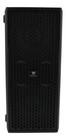 Rockville Titan Slim D8 Black Powered Dual 8  Pro Dj Pa Subwoofer Deep Bass Sub