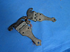 Vintage Brass Off Set Strap Ice Box 5  Hinges C6  4