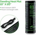 Seedfactor 10 x20  Seedling Heat Mat Seed Germination Propagation Clone Starter