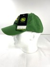 John Deere Hat Green Embroidered Logo Adjustable Strap Farm Tractor Cap Nwt