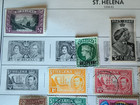 St  Helena Pre 1976 Foreign Postage Stamps Used 10 Stamps