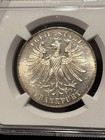 1859 Germany Silver Taler Frankfurt J Schiller Ngc Ms 62 Scarce High Grade Coin
