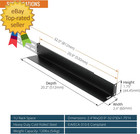 1u Universal Rack Mount Rails 4 Post Server Rack Shelf Rail With 20 9 32 Adjusta