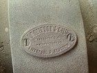 Antique British Ships Brass Telegraph A  Robinson   Co Liverpool   Glasgow 42 
