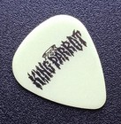 King Parrot -  glow In The Dark  Authentic   Extremely Rare Tour Guitar Pick 