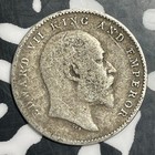 1907 India 2 Annas Lot t2863 Silver 