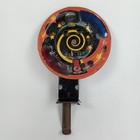 Vintage J Chein Tin Mechanical Halloween Sparkler Spinner Toy Made In Usa 1950s
