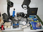 Sealife Dc1400 Hd Digital Underwater Camera Bundle W  Light flash accessories