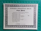 Vintage Sheet Music book Johann Sebastian Bach Organ Works C1940