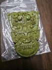 Ancient Chinese Dragon Hand Carved Jade Pendant
