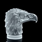 Art Deco Glass Head Eagle Hood Ornament Sculpture 1930  H hoffmann By Lalique
