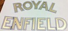 Royal Enfield Chrome Rear Fender Mudguard Sticker 700 Twins 750 Interceptor 