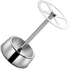 Stainless Steel Toothbrush Holder Toothpaste Stand Bathroom Organizer Freestand 