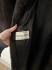 Vintage Blackglama Dark Ranch Mink Fur Coat Size M Excellent Condition