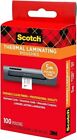 Scotch Business Card Size Thermal Laminating Pouches 5 Mil 3 3 4 X 2 3 8 Sealed
