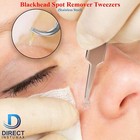 Blackhead Remover Tweezers Acne Pimple Blemish Extractor Curved Needle Clip Tool