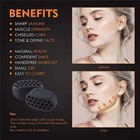 Silicone Jaw Exerciser Facial Toner   Jawline Facial Beauty Fitness Equipment