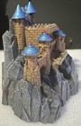 Castle Aquarium Decoration Resin Fish Tank Cave Ornament Fish Hideout - Medium