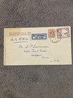 Richmond Hill Inn Montego Bay Jamaica Cover 1940s Airmail To Usa