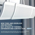 Easily Adjustable Portable Air Conditioner Airflow Deflector